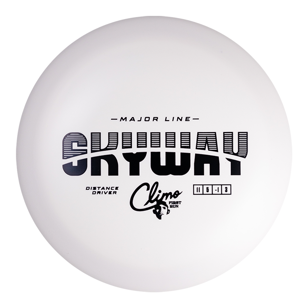 Climo Disc Golf First Run Major Line Skyway