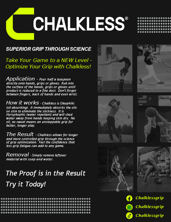 Chalkless - Radically Engineered Grip Enhancer
