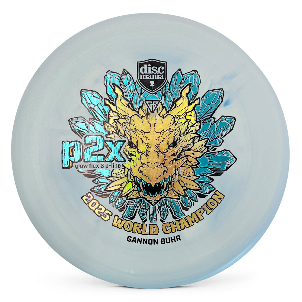Discmania Glow Flex 3 P-Line P2X Gannon Buhr Triumph Series 2025 World Champion