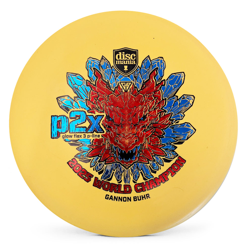 Discmania Glow Flex 3 P-Line P2X Gannon Buhr Triumph Series 2025 World Champion