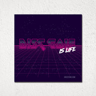 Metal Disc Golf Wall Art Sign