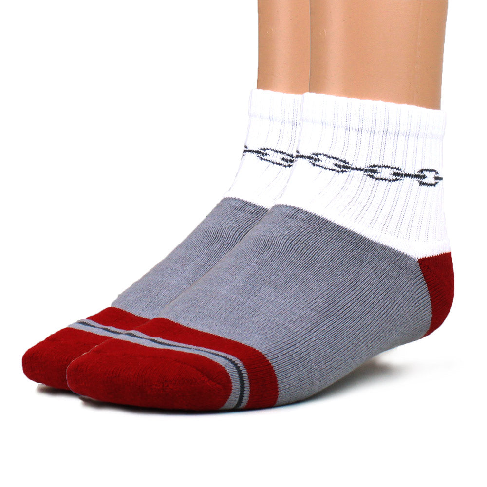 Disc Golf Chain Ankle Socks