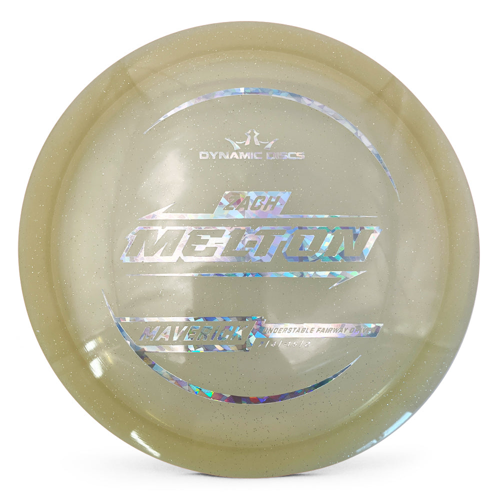 Dynamic Discs Lucid Gold Metal Flake Maverick Zach Melton Tour Series 2025