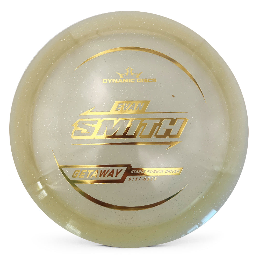Dynamic Discs Lucid Gold Metal Flake Getaway Evan Smith Tour Series 2025