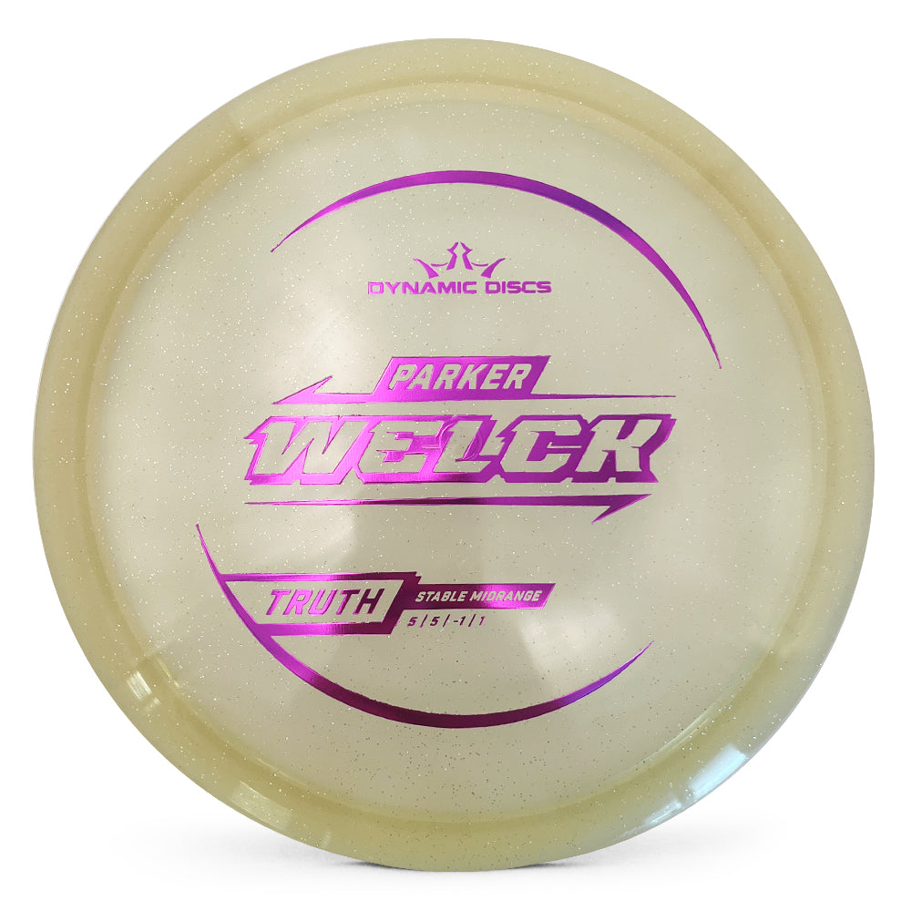 Dynamic Discs Lucid Gold Metal Flake Truth Parker Welck Tour Series 2025