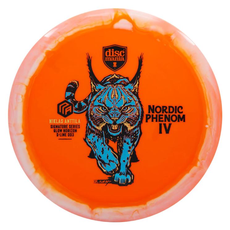Discmania Glow Horizon S-Line DD3 Nordic Phenom 4 Niklas Anttila Signature Series 2025 (Single Foil and Triple Foil)