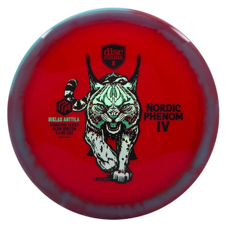Discmania Glow Horizon S-Line DD3 Nordic Phenom 4 Niklas Anttila Signature Series 2025 (Single Foil and Triple Foil)