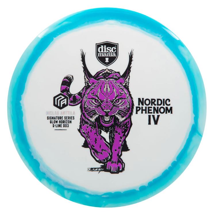 Discmania Glow Horizon S-Line DD3 Nordic Phenom 4 Niklas Anttila Signature Series 2025 (Single Foil and Triple Foil)