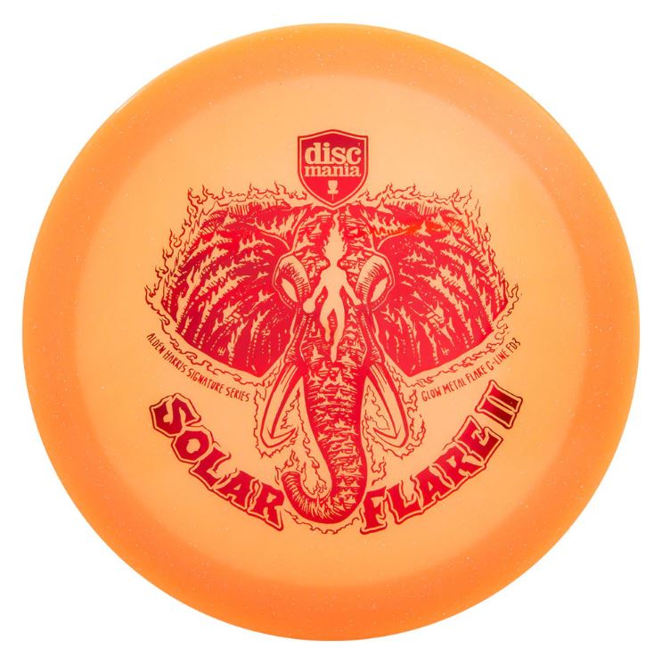 Discmania Glow Metal Flake C-Line FD3 Solar Flare 2 Alden Harris Signature Series 2025 (Single Foil and Triple Foil)