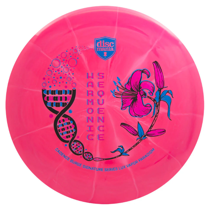 Discmania Evolution Lux Vapor Paradigm " Harmonic Sequence" - Cadence Burge Signature Series