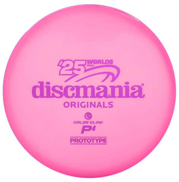 Discmania Color Glow C-Line P4 Prototype Worlds Fundraiser