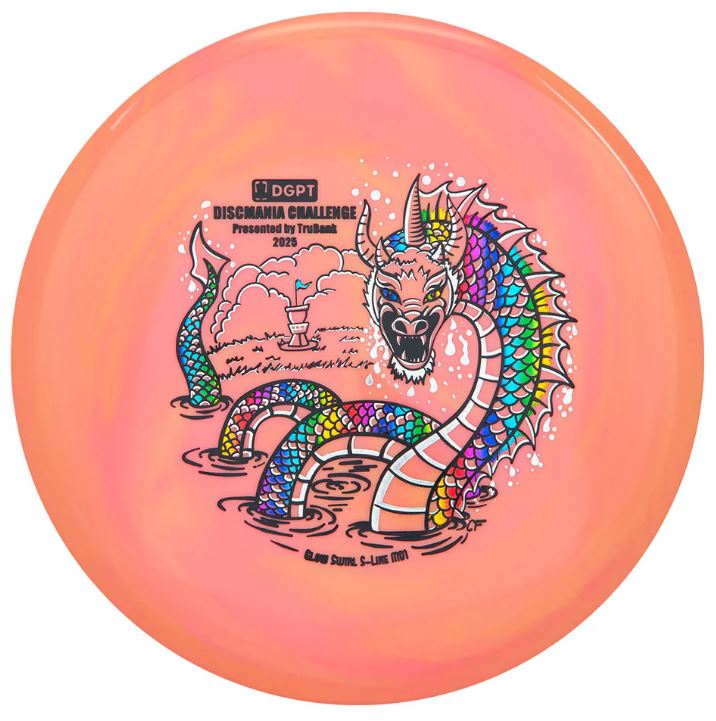 Discmania Originals Glow Swirl S-Line MD1 Discmania Challenge Special Edition