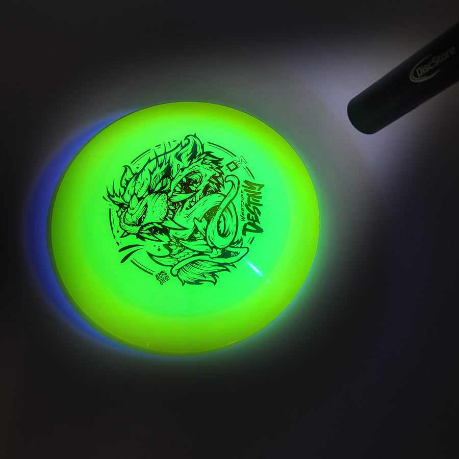 Disc Store Compact UV Flashlight