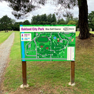 Custom Large Course Signage