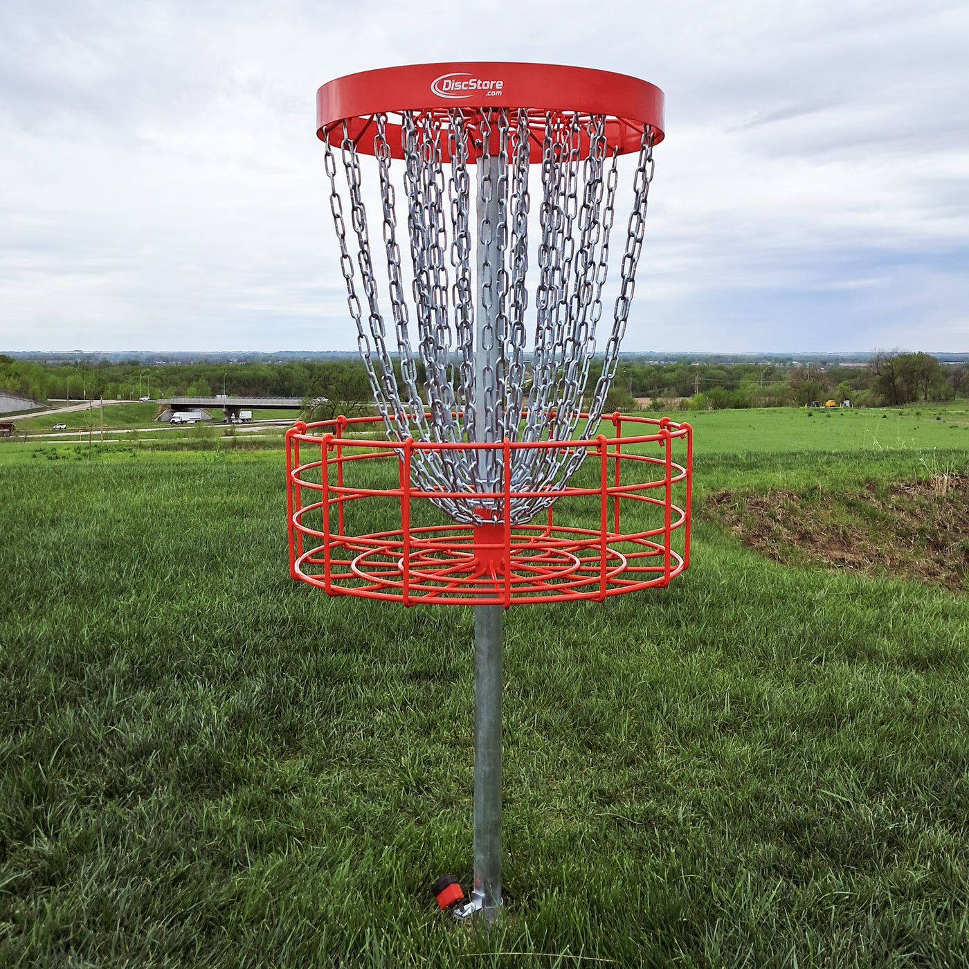 GrowTheSport Champion Permanent Disc Golf Basket
