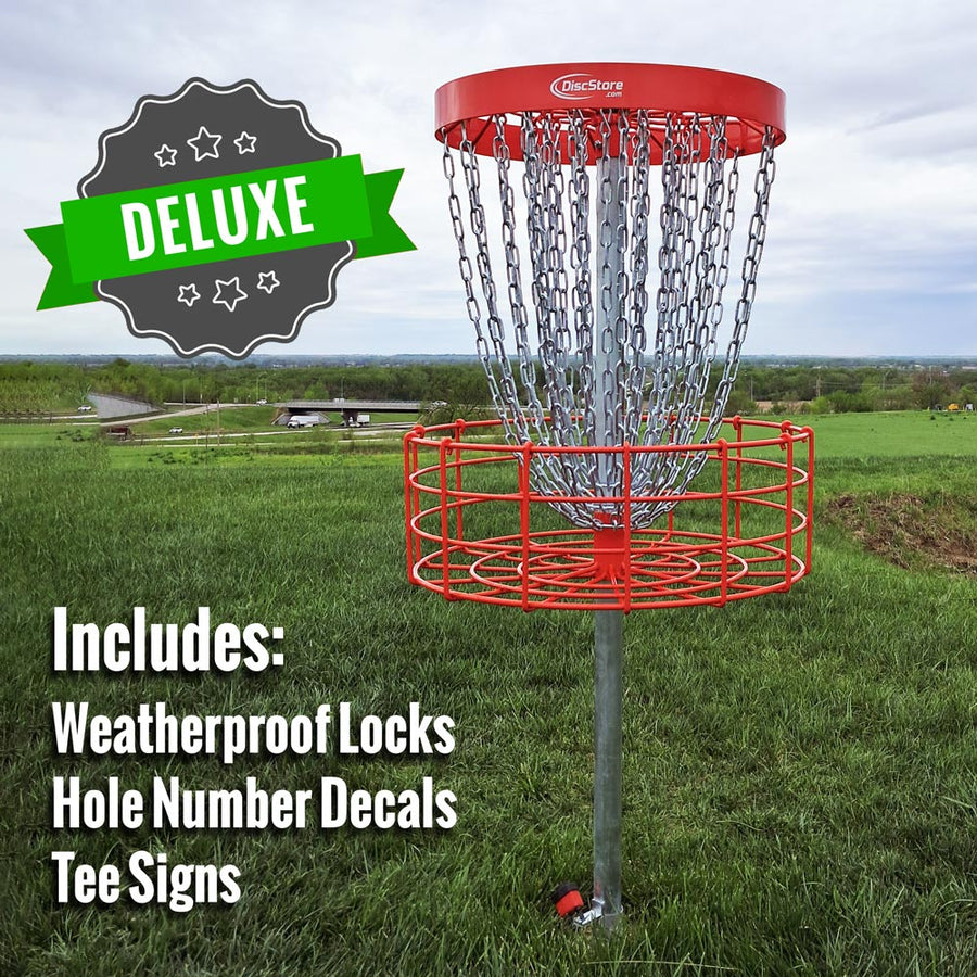 Grow The Sport Deluxe Disc Golf Course Package
