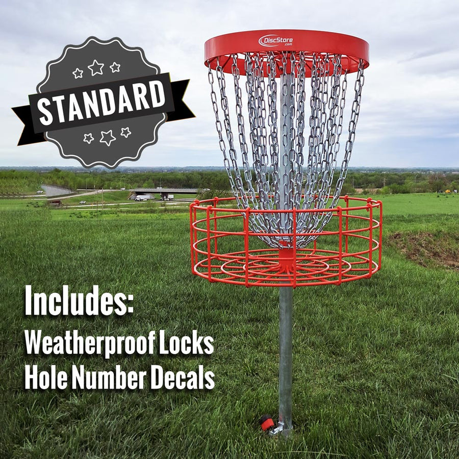 Grow the Sport Standard Disc Golf Course Package