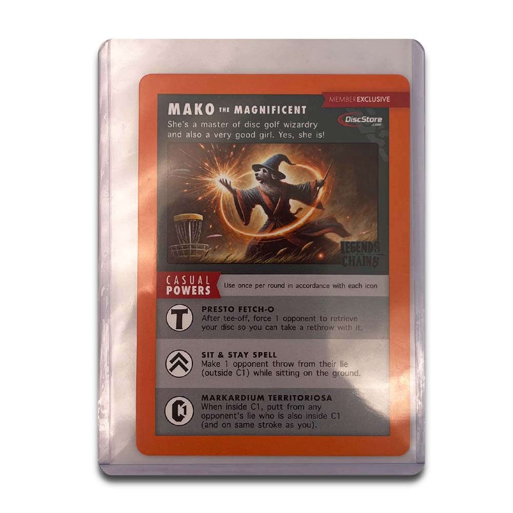 Mako The Magnificent Legends of the Chains Disc Store Exclusive Character
