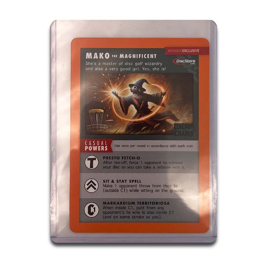 Mako The Magnificent Legends of the Chains Disc Store Exclusive Character
