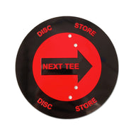 Disc Store Next Tee Arrow Disc Golf Course Signs