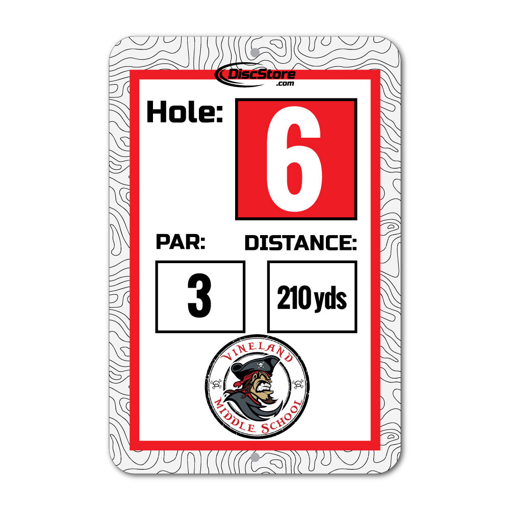Disc Golf Standard Course Signage