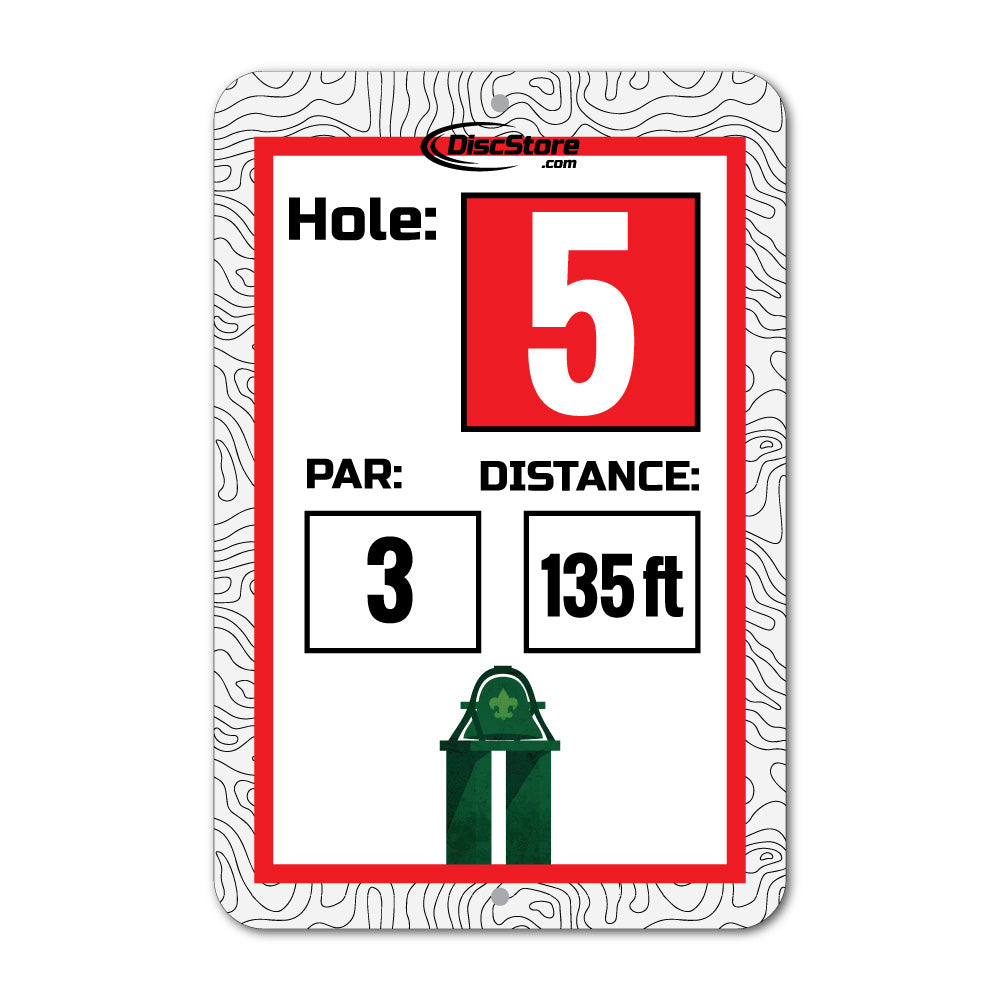 Disc Golf Standard Course Signage