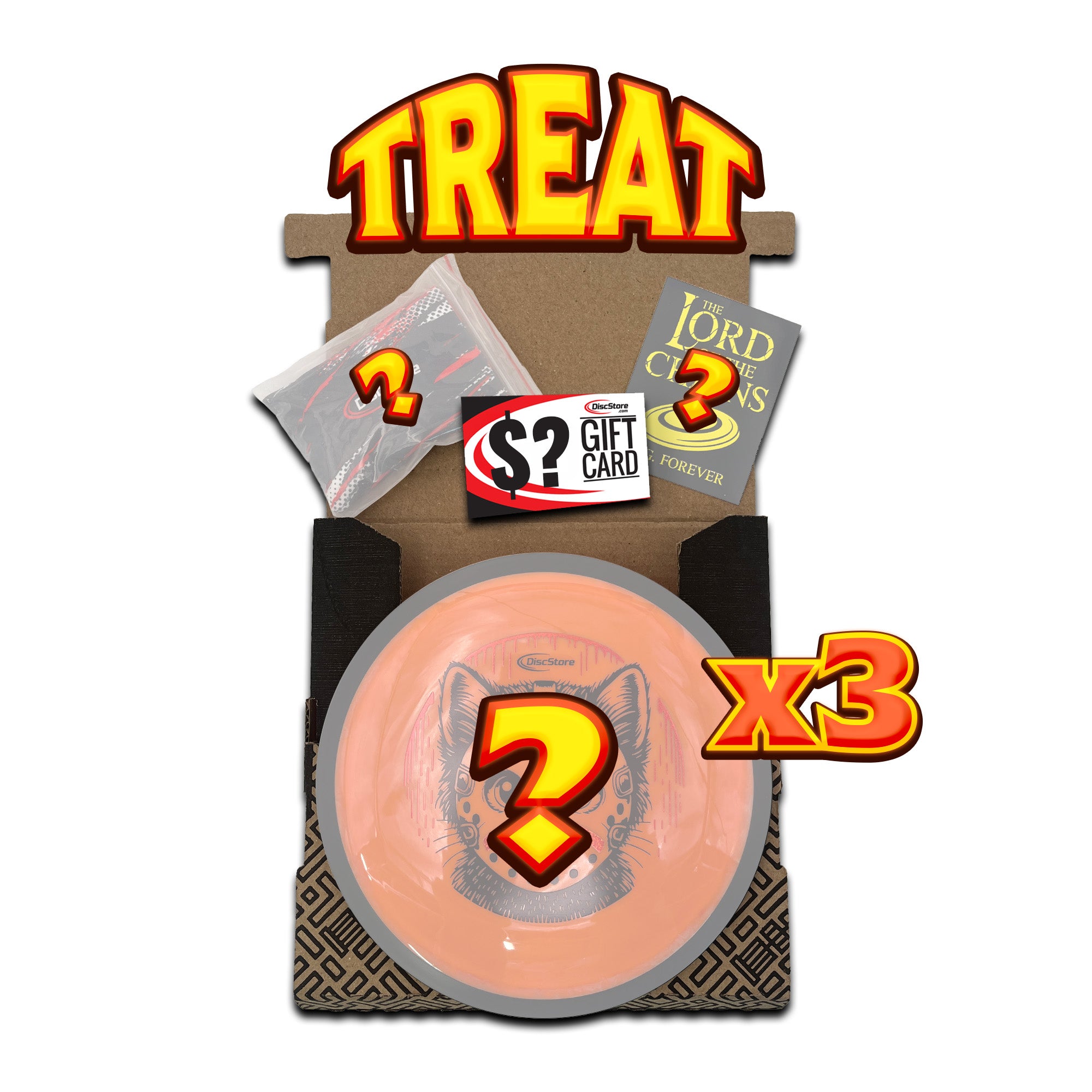 Trick or Treat Halloween Disc Golf Mystery Box