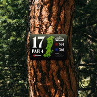 Disc Golf Advanced Course Signage