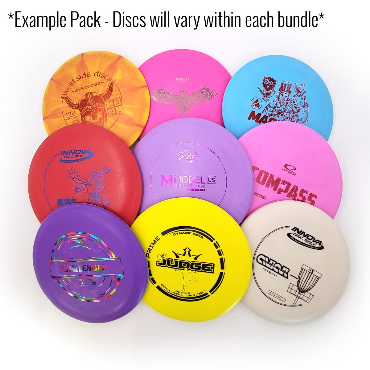 Disc Store Mystery Disc Golf Beginner Bundle