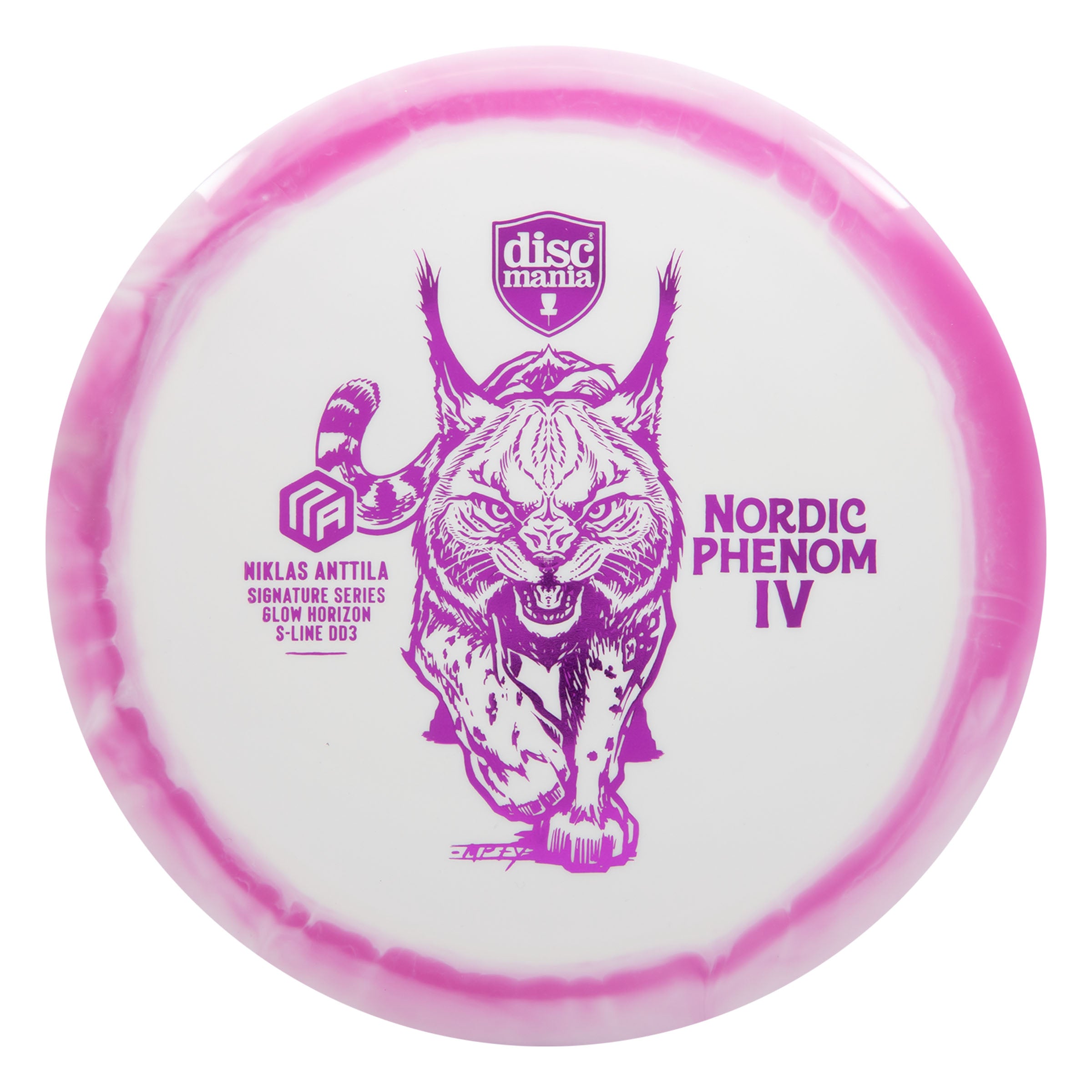 Discmania Glow Horizon S-Line DD3 Nordic Phenom 4 Niklas Anttila Signature Series 2025 (Single Foil and Triple Foil)