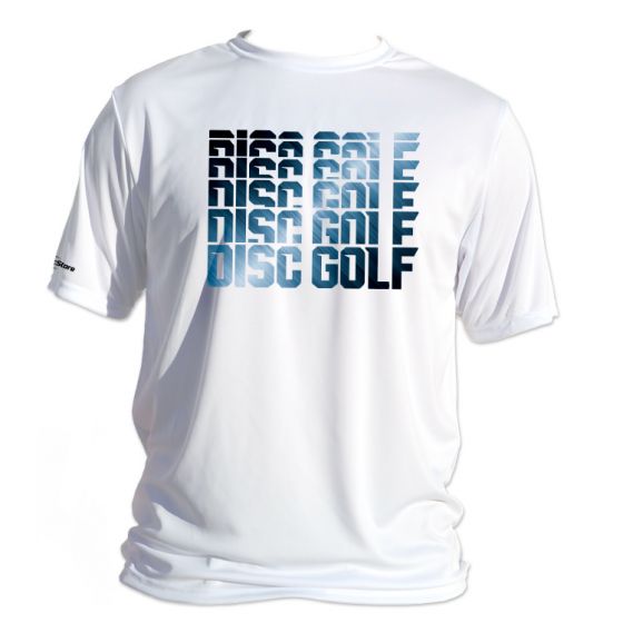 Brushed Metal Disc Golf Dry Fit Sublimated Shirt