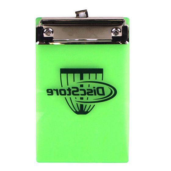 Disc Store Mini Disc Golf Scorecard Clipboard