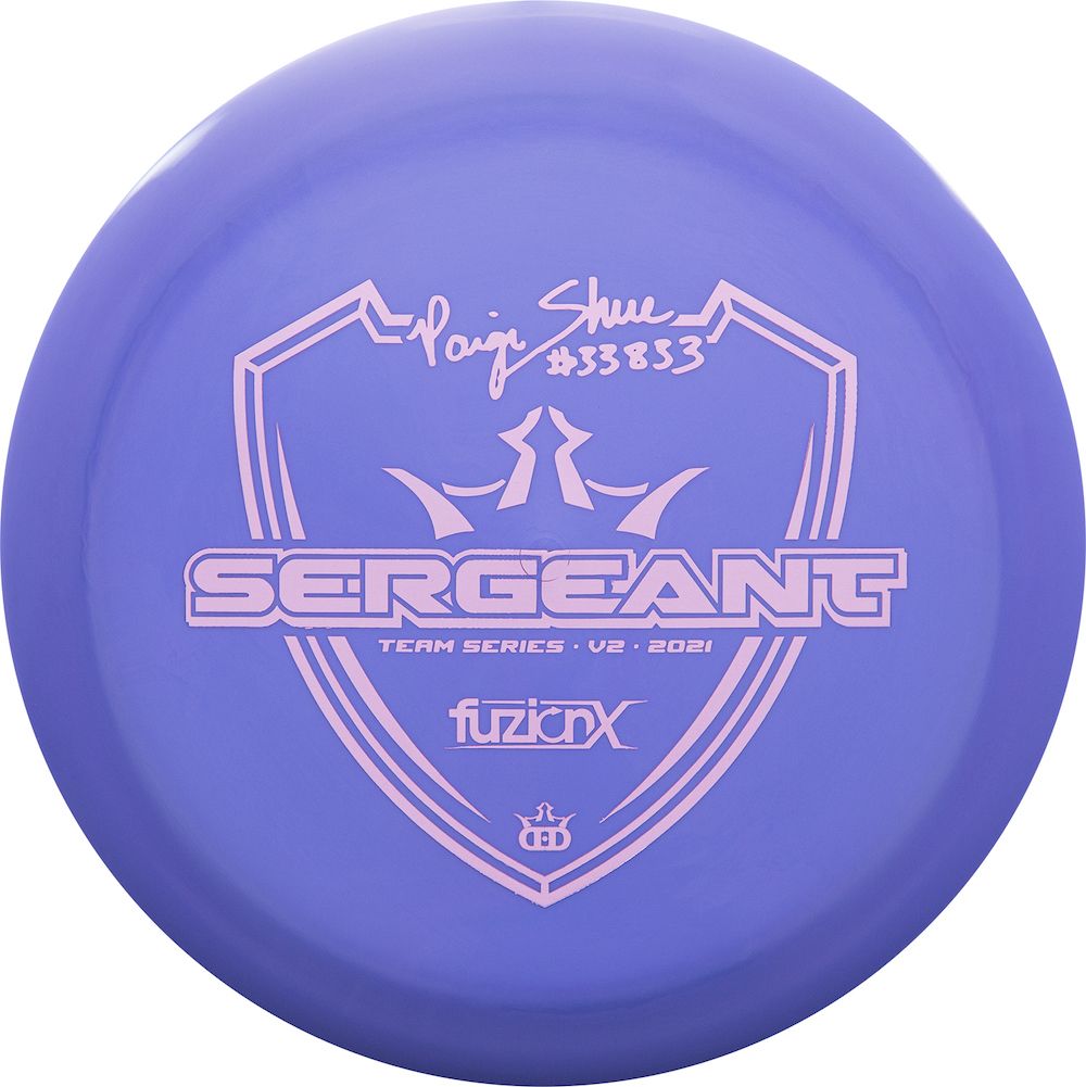 Dynamic Discs Fuzion-X Sergeant 2021 Paige Shue Tour Series