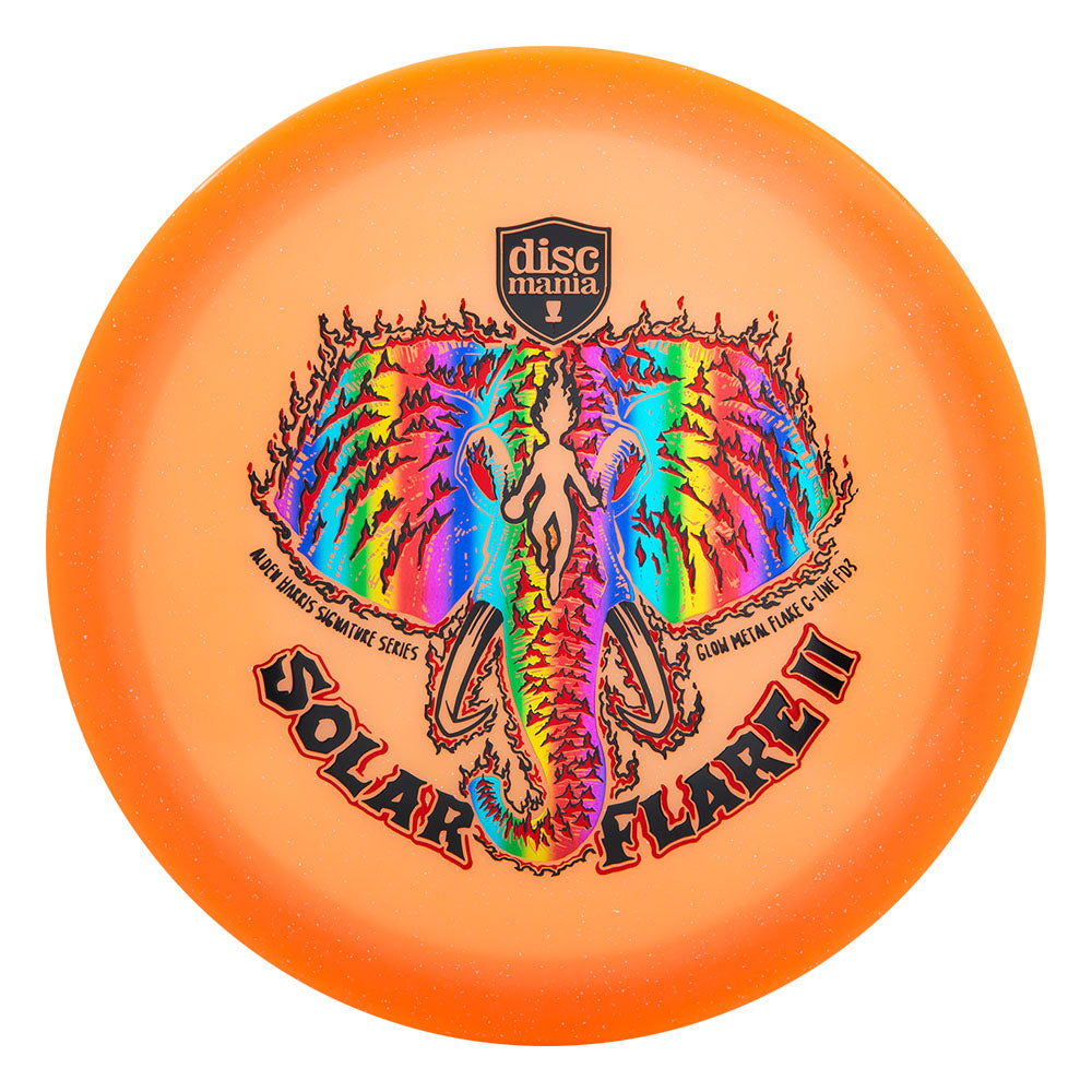 Discmania Glow Metal Flake C-Line FD3 Solar Flare 2 Alden Harris Signature Series 2025 (Single Foil and Triple Foil)