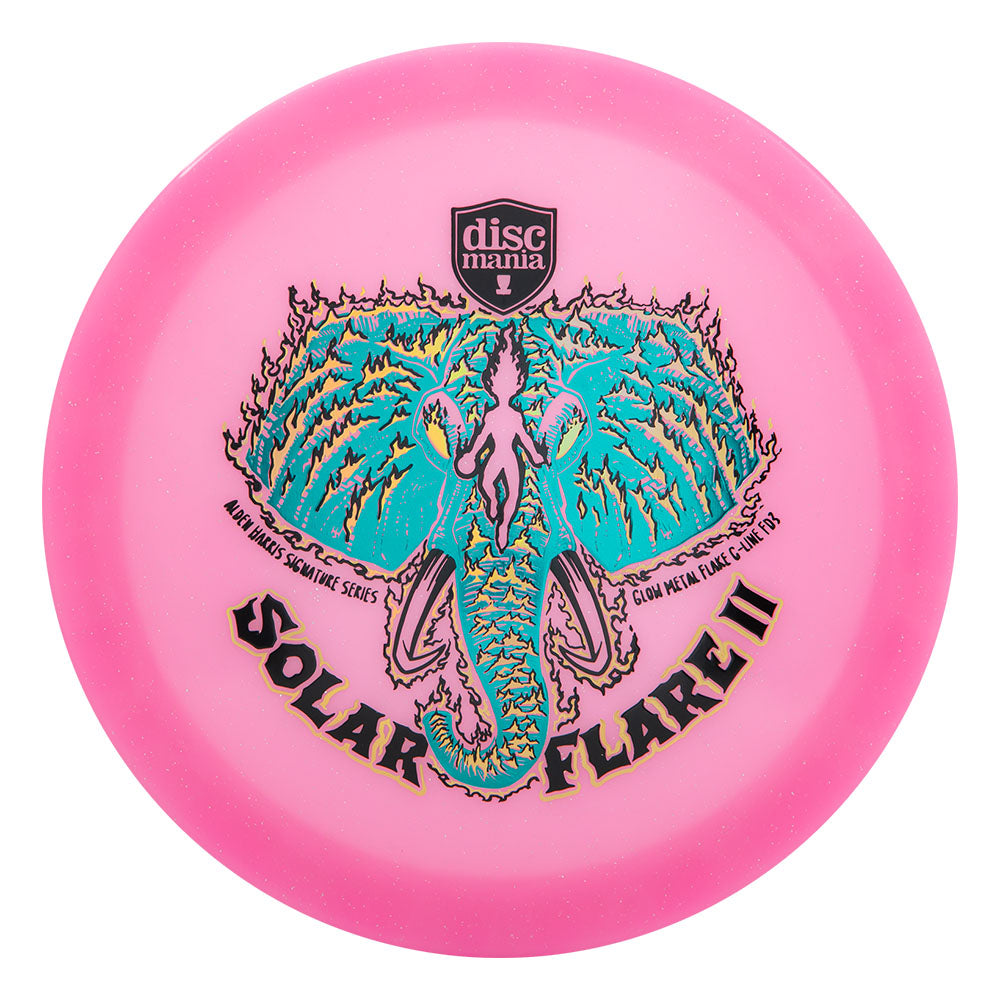 Discmania Glow Metal Flake C-Line FD3 Solar Flare 2 Alden Harris Signature Series 2025 (Single Foil and Triple Foil)