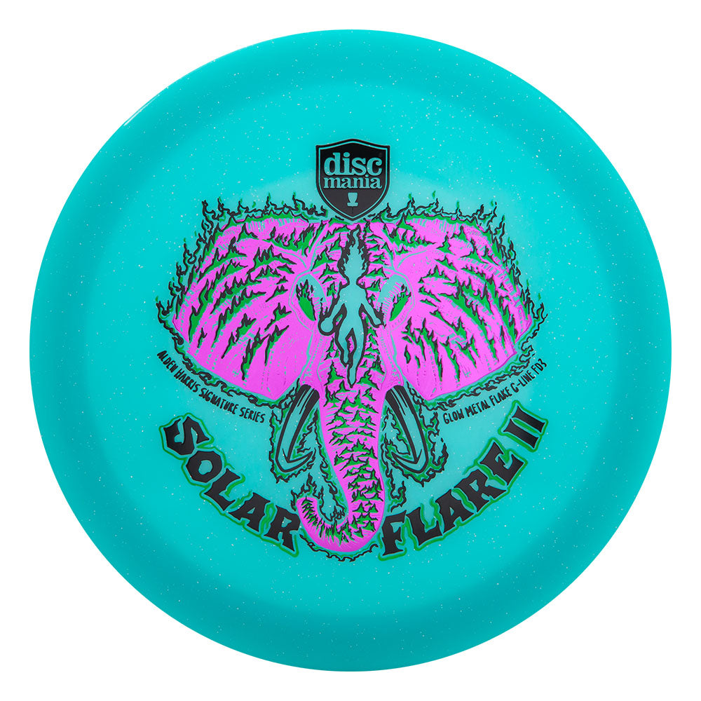 Discmania Glow Metal Flake C-Line FD3 Solar Flare 2 Alden Harris Signature Series 2025 (Single Foil and Triple Foil)