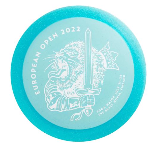 DiscMania Originals 2022 European Open Fundraiser METAL FLAKE C-LINE FD3