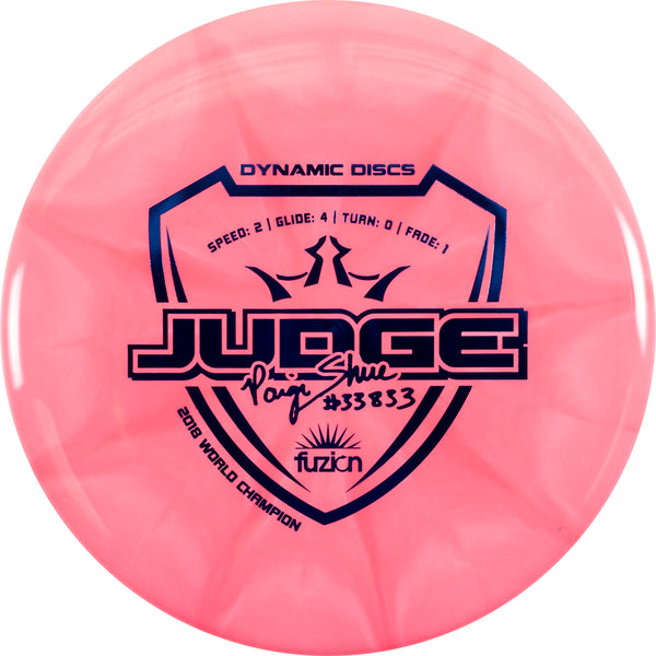 Dynamic Discs Fuzion Burst Judge Paige Shue Tour Series