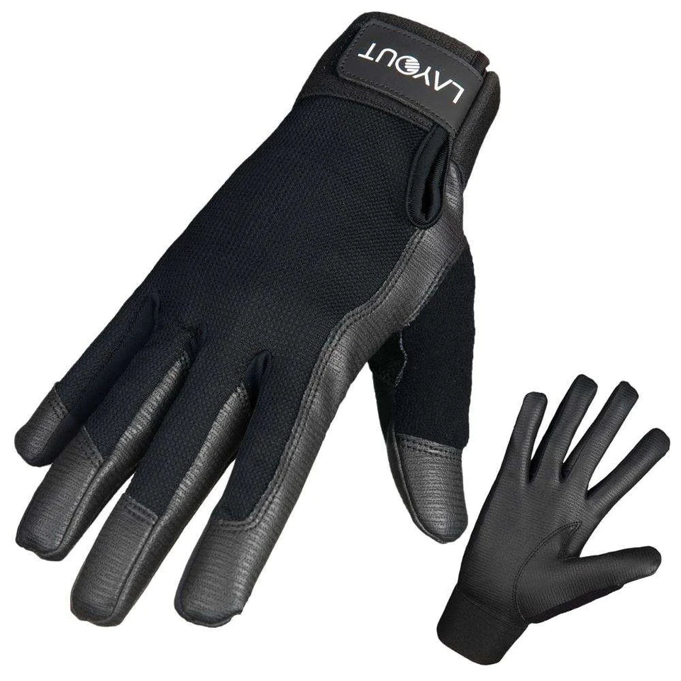 ultimate frisbee handschuhe Original Layout Gloves, XXL / Black