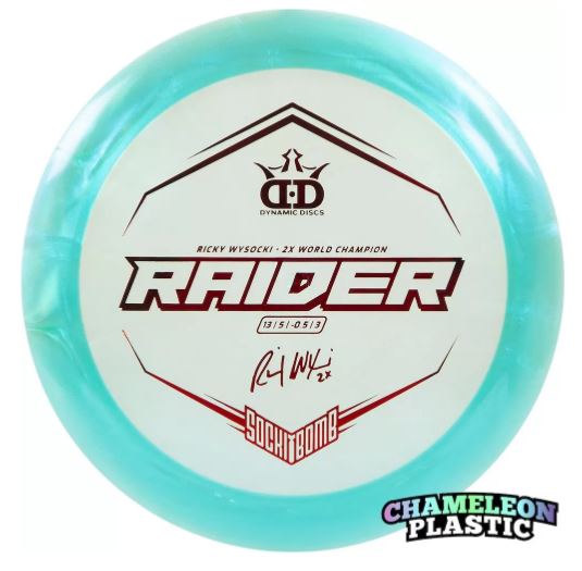 DYNAMIC DISCS LUCID LUCID-X CHAMELEON Ricky Wysocki "Sockibomb" Raider