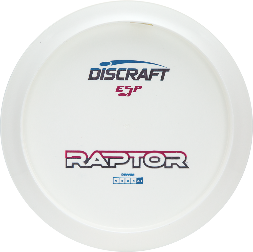 Discraft White ESP Bottom Stamp Dyers Delight Discs
