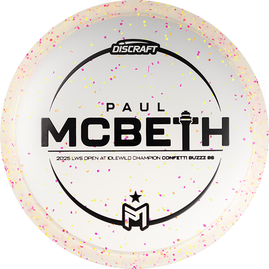 Discraft Confetti Z Buzzz SS Paul McBeth Victory Edition - Idlewild