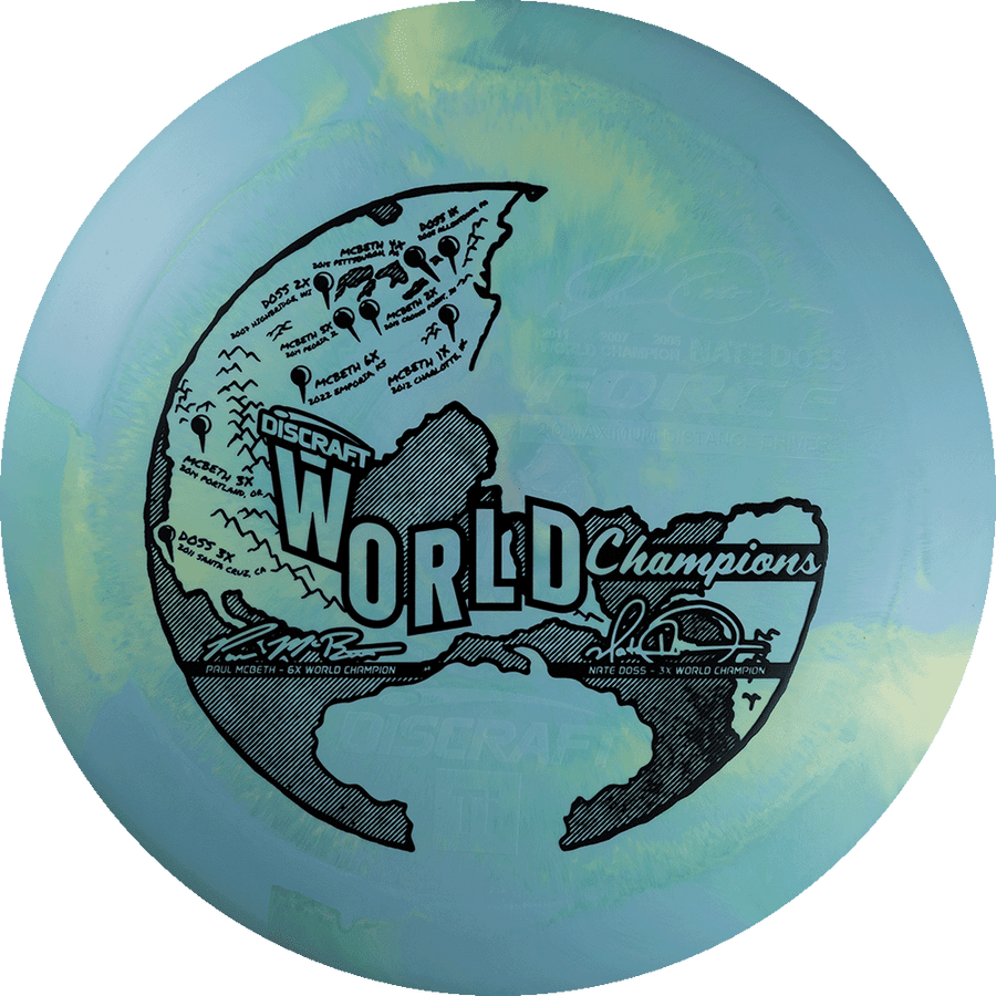 Discraft Swirly ESP Force Paul McBeth x Nate Doss Limited Edition