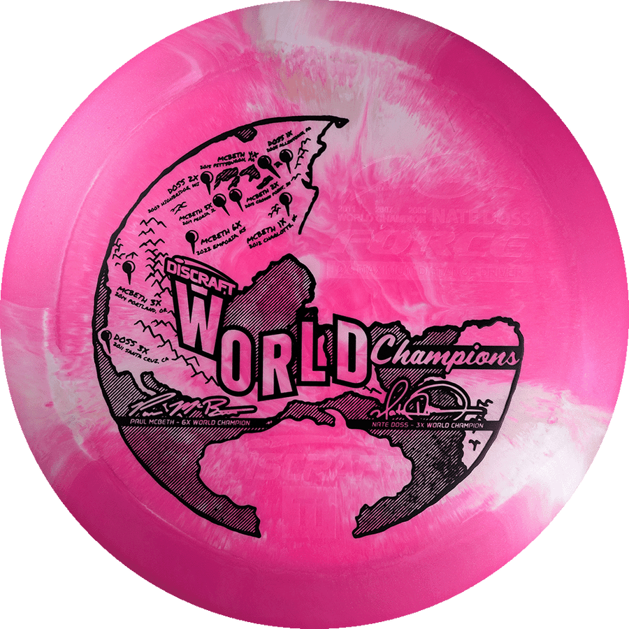 Discraft Swirly ESP Force Paul McBeth x Nate Doss Limited Edition