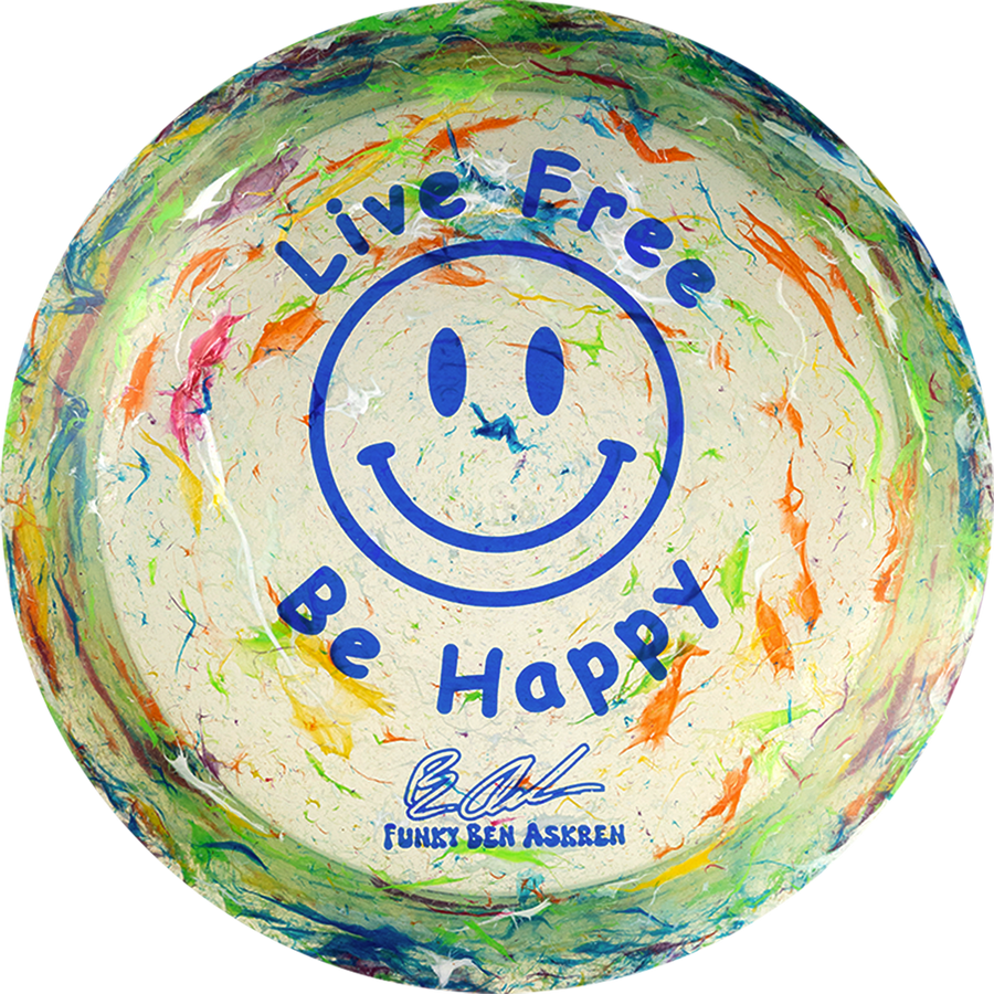Discraft Z Jawbreaker Thrasher Ben Askren "Live Free Be Happy" Limited Edition