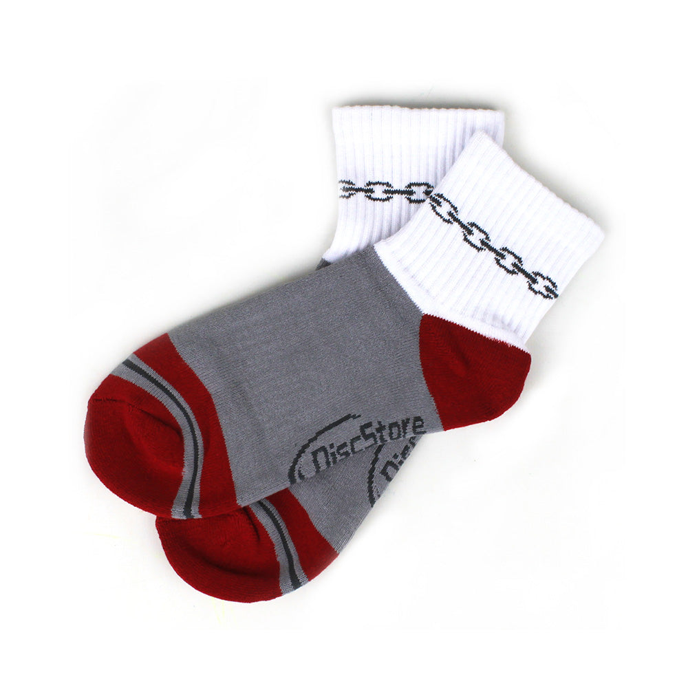 Disc Golf Chain Ankle Socks