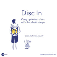The 45L Greatest Ultimate Frisbee Bag