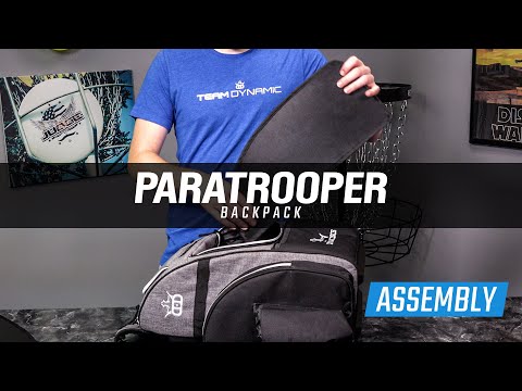 Limited Edition Flag Dynamic Discs Paratrooper Backpack