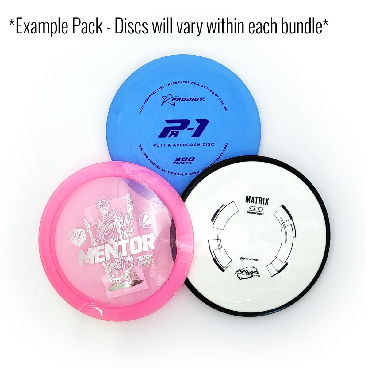 Disc Store Mystery Disc Golf Beginner Bundle