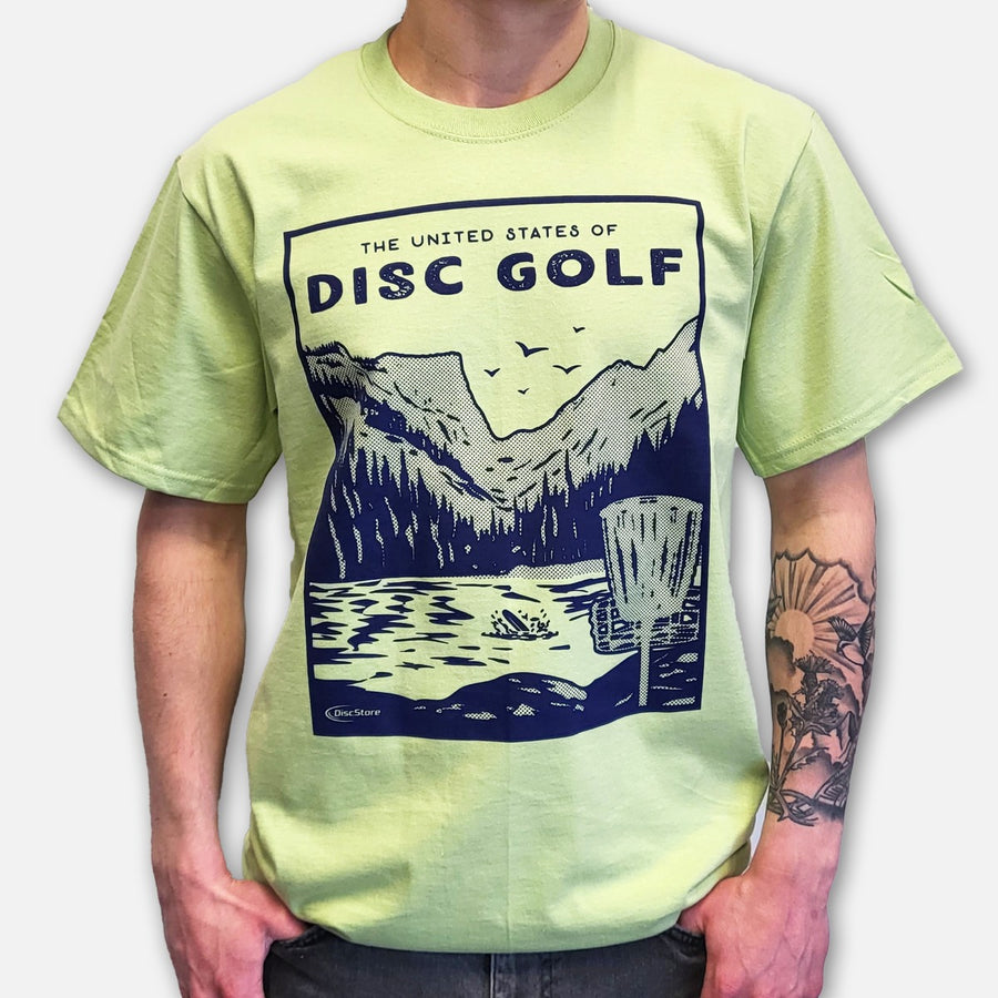 United States of Disc Golf Tee